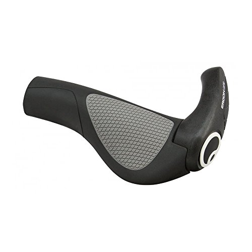 Ergon GP2-L Rohloff/Nexus - Manoplas para Bicicletas, Color Negro, Talla L