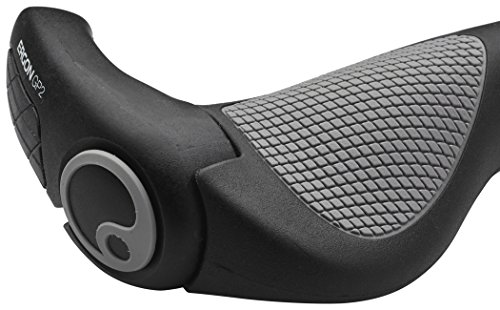 Ergon GP2-L Rohloff/Nexus - Manoplas para Bicicletas, Color Negro, Talla L