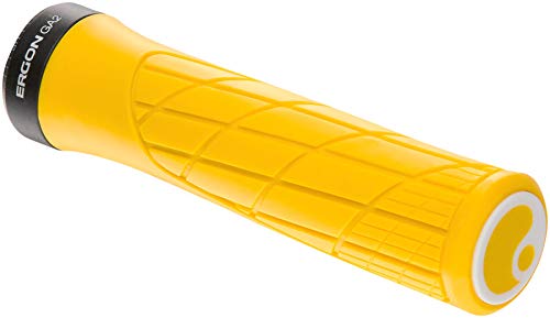 Ergon Grips Technical-GA2 Yellow Mellow - Mango para Bicicleta de Adulto, Unisex, Talla única