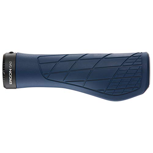 Ergon Grips Technical-Ga3 Large Nightride Blue (Bleu Foncé) Asa para Bicicleta, Unisex Adulto, Azul Oscuro