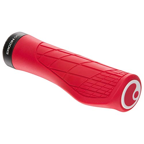 Ergon Grips Technical-Ga3 Large Risky Red (Rojo) Manillar de Bicicleta, Unisex Adulto