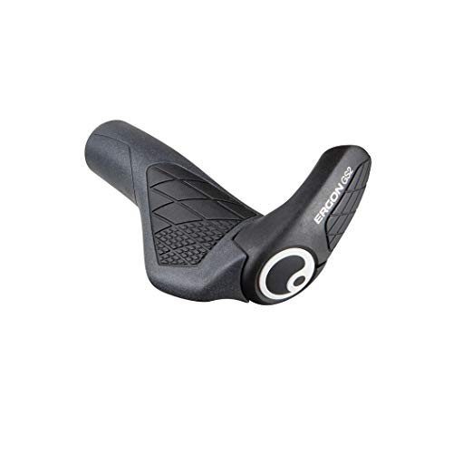 Ergon – Mango de Bicicleta GS2, Negro, S