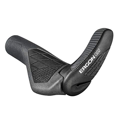 Ergon – Mango de Bicicleta GS2, Negro, S