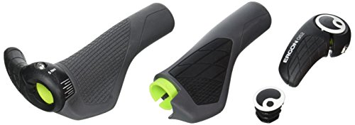 Ergon – Mango de Bicicleta GS2, Negro, S