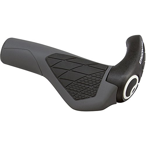 Ergon – Mango de Bicicleta GS2, Negro, S