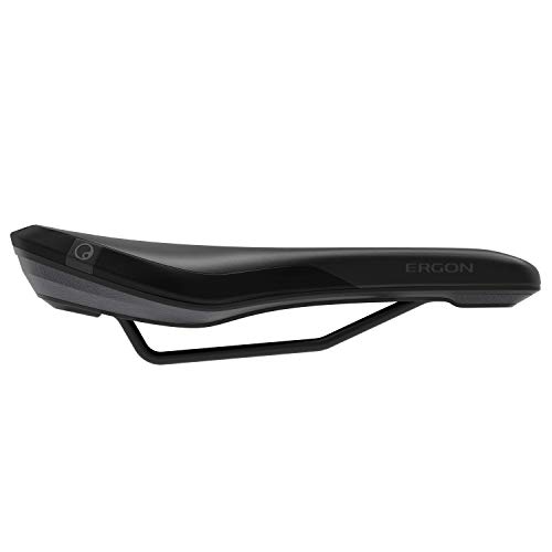 Ergon Selle SMC Core Homme Asa para Bicicleta, Unisex Adulto, Negro/Gris, S/M