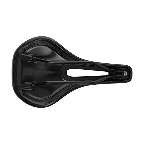 Ergon SM E-Mountain Sport Sillín de Bicicleta, Mujer, Negro, Talla Media/Grande