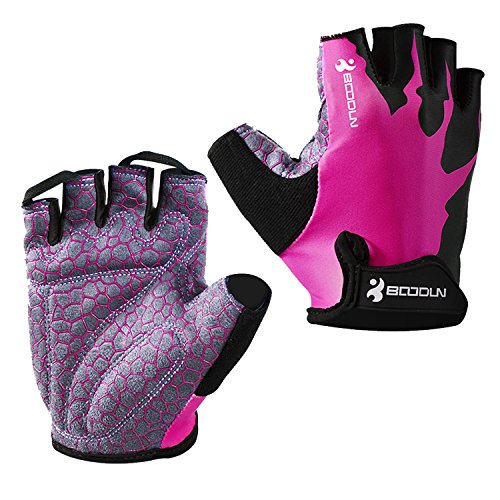 Eroilor Gants de cyclisme sport Gants mitaines Bike VTT Gants d'été pour femme/homme M Rosa