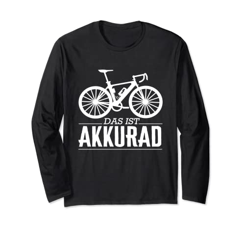 Es una bicicleta eléctrica de Akkuurad para ciclistas eléctricas. Manga Larga