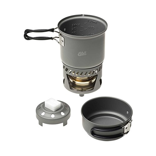 Esbit CS985HA Set de Cocina, Unisex, Aluminio, 985ml y 470ml