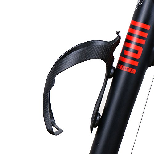 ESEN SP Ultralight Full MTB Fibra de Carbono Bicicleta Bicicleta Botella de Agua Soporte de Jaula para Bicicleta de Carretera/MONTAÑA (EO Mate)