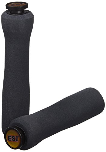 ESI FIT XC Negro Puños Bicicleta, Adultos Unisex, Estándar