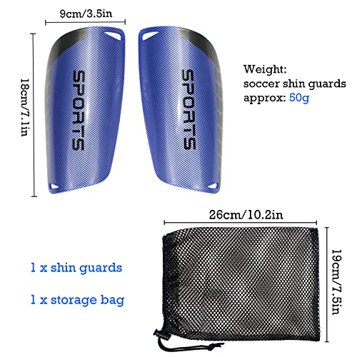 Espinilleras de fútbol Soccer Shin Guard Fútbol Espinilleras Elásticas Protección Integral Niño Juventud Adulta Partido de Futbol