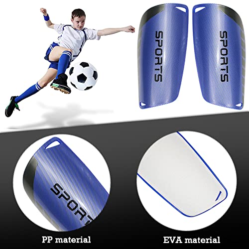 Espinilleras de fútbol Soccer Shin Guard Fútbol Espinilleras Elásticas Protección Integral Niño Juventud Adulta Partido de Futbol