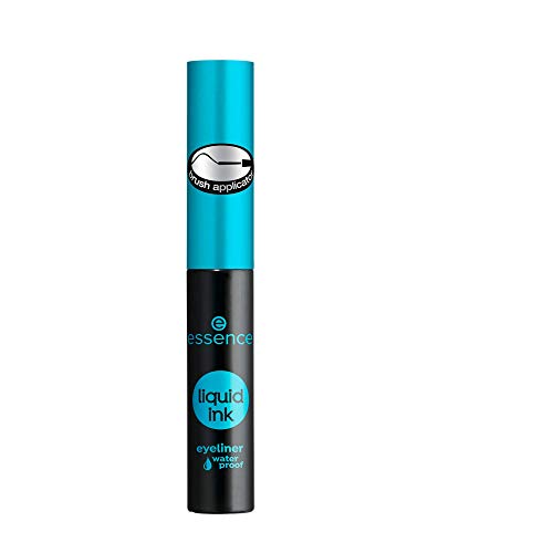 Essence - delineador de ojos liquid ink eyeliner waterproof - negro.