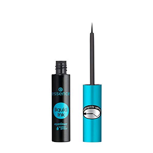 Essence - delineador de ojos liquid ink eyeliner waterproof - negro.