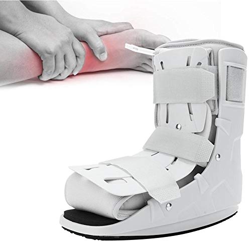 Estabilizador, Guía para el tobillo de apoyo de carril de apoyo botas de caminante olor para deportes talones/dolor de pie/alivio del dolor (l 42-44 blanco)
