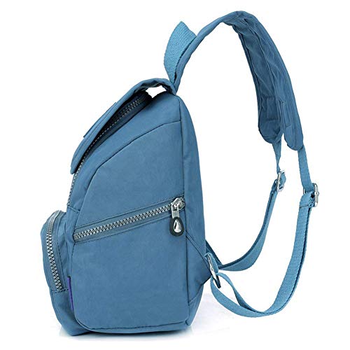 Estwell Bolso Mochila Impermeable Mini Mochila para Mujer Niñas Bolsa de Viaje Casual