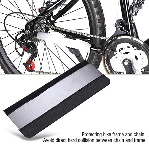 Etiqueta engomada del Cuadro de Bici, diseño Universal del Lazo del Gancho del Protector del Cuadro de Bici para Las bicis del de montaña(Grey)