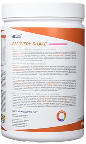 Etixx Recovery Shake, Sabor a Raspberry/Kiwi - 1500 gr