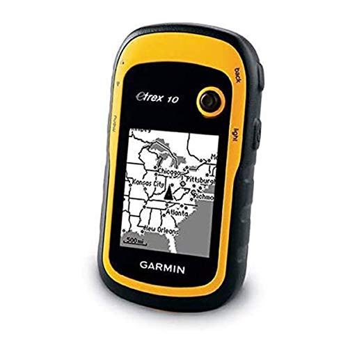 Etrex 10-GPS portátil con pantalla transflectiva monocromo de 2,2 pulgadas