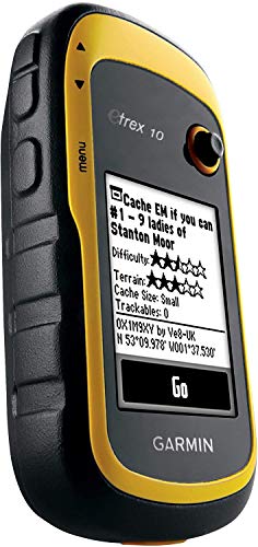 Etrex 10-GPS portátil con pantalla transflectiva monocromo de 2,2 pulgadas