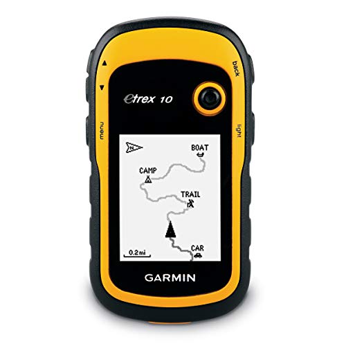 Etrex 10-GPS portátil con pantalla transflectiva monocromo de 2,2 pulgadas