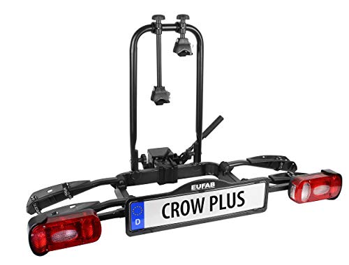 EUFAB 11582 Crow Plus - Portabicicletas Extensible