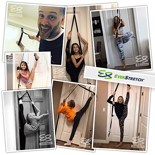 EverStretch Stretching Piernas: Más Flexible con el Entrenador de flexibilidad para Puertas, Equipo Estiramiento Lite para Ballet, Danza, MMA, Taekwondo, Gimnasia. ¡Tu Equipo de Estiramiento portátil