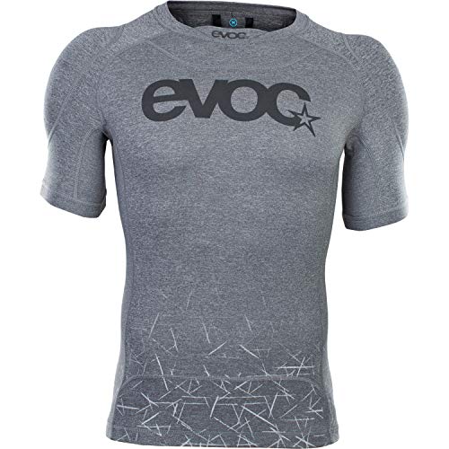 Evoc Camiseta Unisex Enduro para Adultos, Color Gris carbón, Talla M