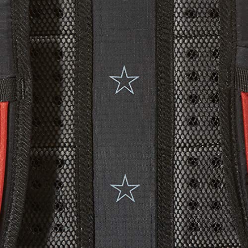 Evoc FR TRAIL UNLIMITED - Mochila con protector de espalda (20 L, con diseño de estrellas), color negro y blanco negro y blanco XL