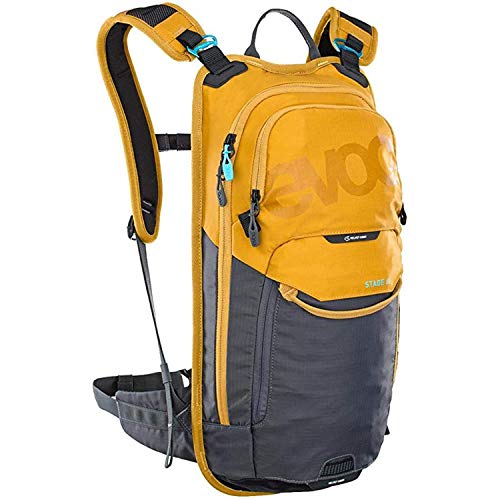 Evoc Mochila unisex Stage 6, Unisex adulto, 100208607, Barro amarillo y gris carbono., talla única