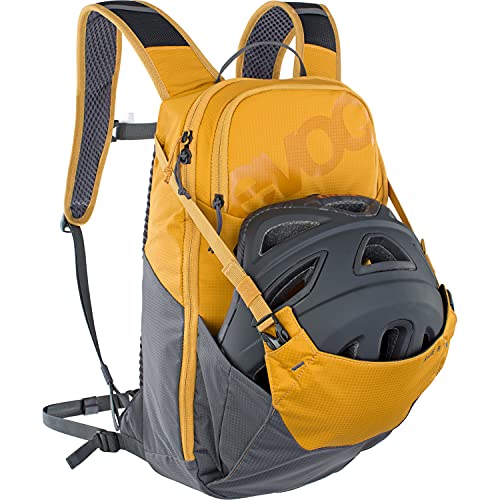 Evoc Ride 8 - Mochila de Bicicleta de montaña sin protección para Adulto, Unisex, 8 Naranja/Gris