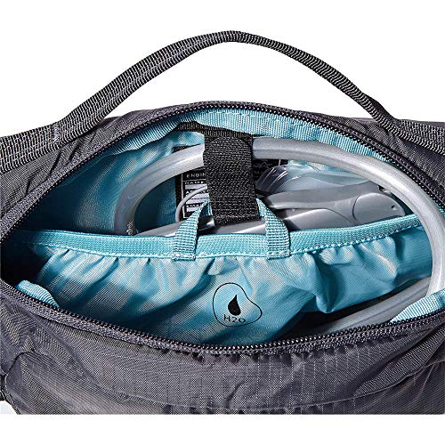 EVOC riñonera HIP PACK PRO 3 l + bolsa de hidratación 1,5 l, color negro/ gris carbón, talla única UE