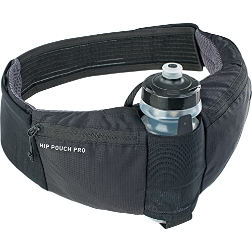 Evoc Sac Hip Pouch Pro + bidon Cinturón portaobjetos, Mulitcolour/Morado, 1,55 litres Unisex Adulto