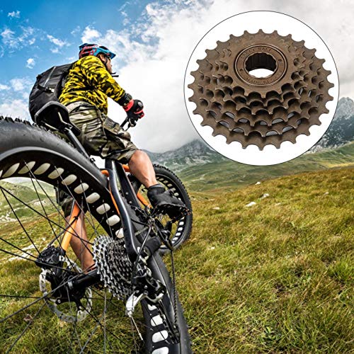 EVTSCAN Rueda Libre de Bicicleta Cassette Sprocket Accesorio de Repuesto para Bicicleta de montaña de 6 velocidades