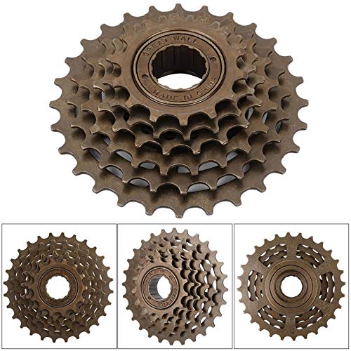 EVTSCAN Rueda Libre de Bicicleta Cassette Sprocket Accesorio de Repuesto para Bicicleta de montaña de 6 velocidades