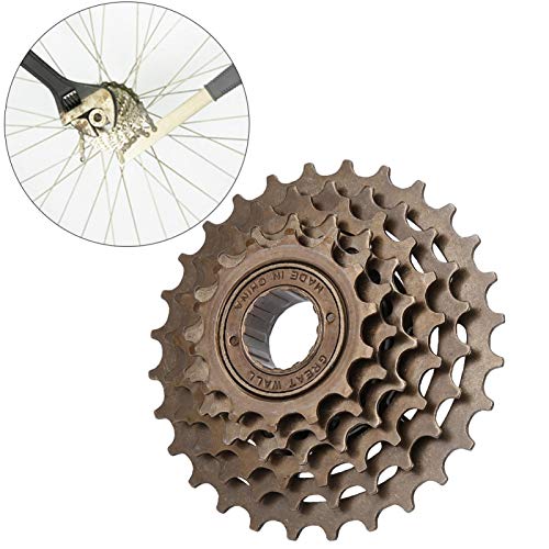 EVTSCAN Rueda Libre de Bicicleta Cassette Sprocket Accesorio de Repuesto para Bicicleta de montaña de 6 velocidades