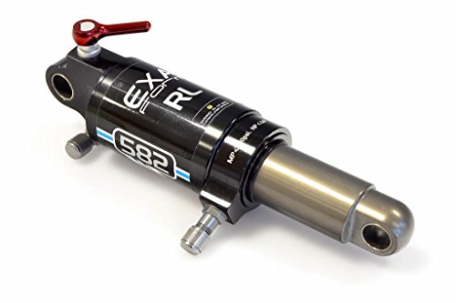 EXA FORM - 12104 : Amortiguador suspension trasera doble KS hidraulica muy regulable 279g bici bici
