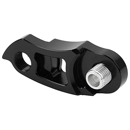 Extensor de Gancho de Cola de Engranaje de Cuadro, Gancho de Cola de Bicicleta Duradero para Bicicleta de montaña para Bicicleta de Carreras de Carretera para Bicicleta de ciclocross(Black)