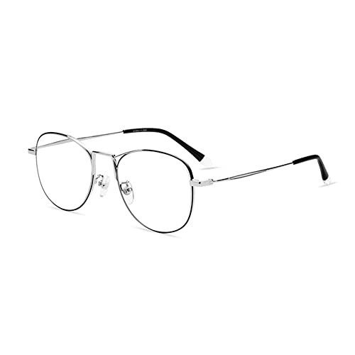 EYEphd Gafas de Lectura fotocromáticas ultralizadas Pierda Progressive multifocal presbiopia Metal Marco Completo Gafas de Sol / UV400,01,+3.0