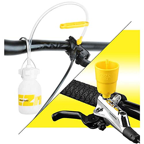 EZmtb Kit de Purga de Freno Edge Luxe Kit de Herramientas de Purga de Aceite de Freno de Disco hidráulico para Bicicleta de montaña con Adaptador de Metal Shimano