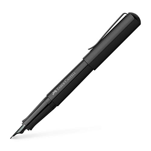 Faber-Castell 150500 - Pluma estilográfica Hexo, color Negro