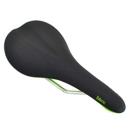 Fabric Scoop Elite VL1791 - Sillín para bicicleta de montaña, color negro y verde