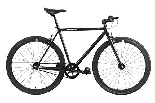 FabricBike Original Bicicleta Fixie, Adultos Unisex, Fully Matte Black, M-53cm