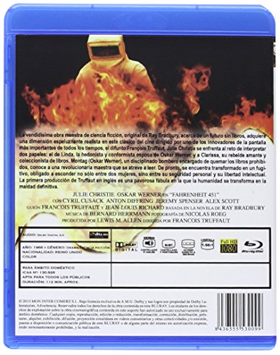 Fahrenheit 451 [Blu-ray]