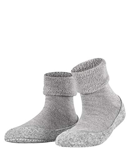 FALKE Cosyshoe W HP Calcetín Pantufla, Opacas, Gris (Light Grey 3400), 37-38 para Mujer