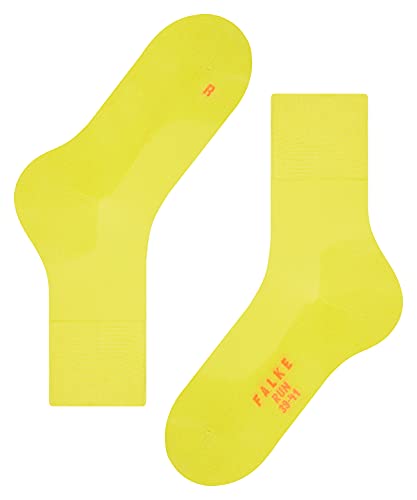 FALKE Run U So Calcetines, Amarillo (Sulfur 1084), 44-45 Unisex Adulto