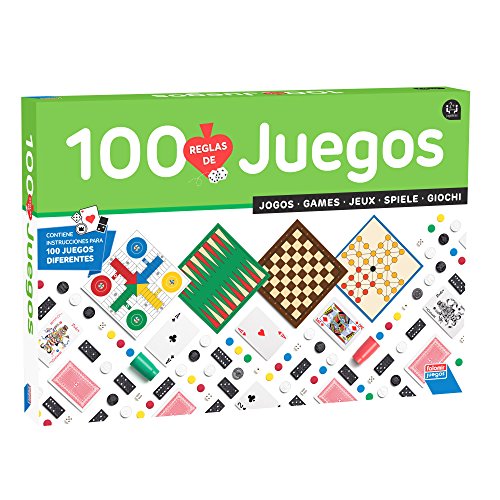 Falomir-100, Multicolor, 100 Juegos Reunidos (32-1308)