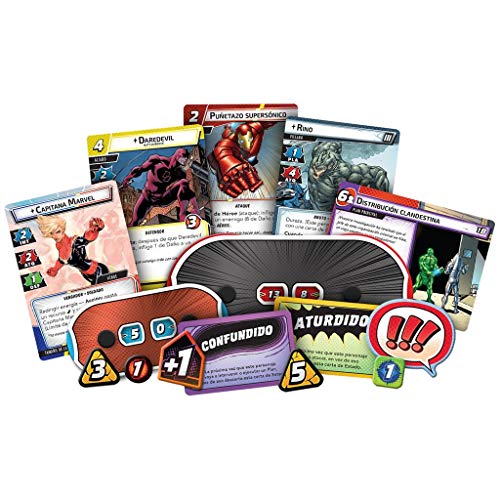 Fantasy Flight Games-Marvel Champions: El juego de cartas, color mc01es , color/modelo surtido